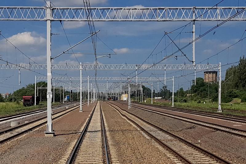 Realizacja sieci teletechnicznej wzdłuż linii kolejowej E-20